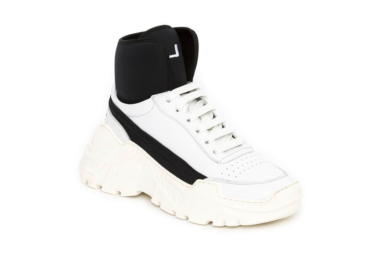 Joshua Sanders ZENITH NEOPRENE Sneaker Lookbook collection footwear price purchase