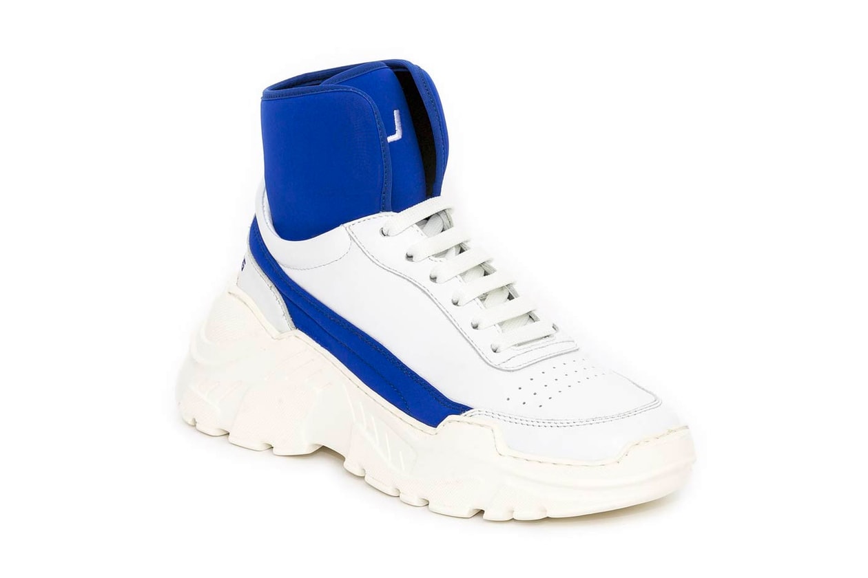 Joshua Sanders ZENITH NEOPRENE Sneaker Lookbook collection footwear price purchase