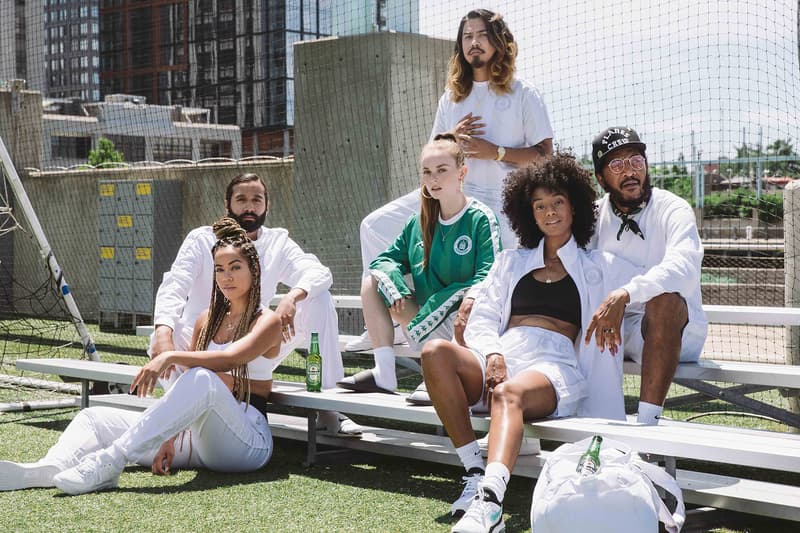 Kappa Heineken capsule Collection lookbook release info party stadium goods soccer tracksuit jerseys accessories