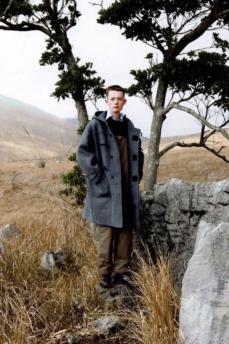 Kaptain Sunshine Fall/Winter 2018 Lookbook Japan fashion Japanese outdoors jackets pants layers berberjin fall cold seasons fashion