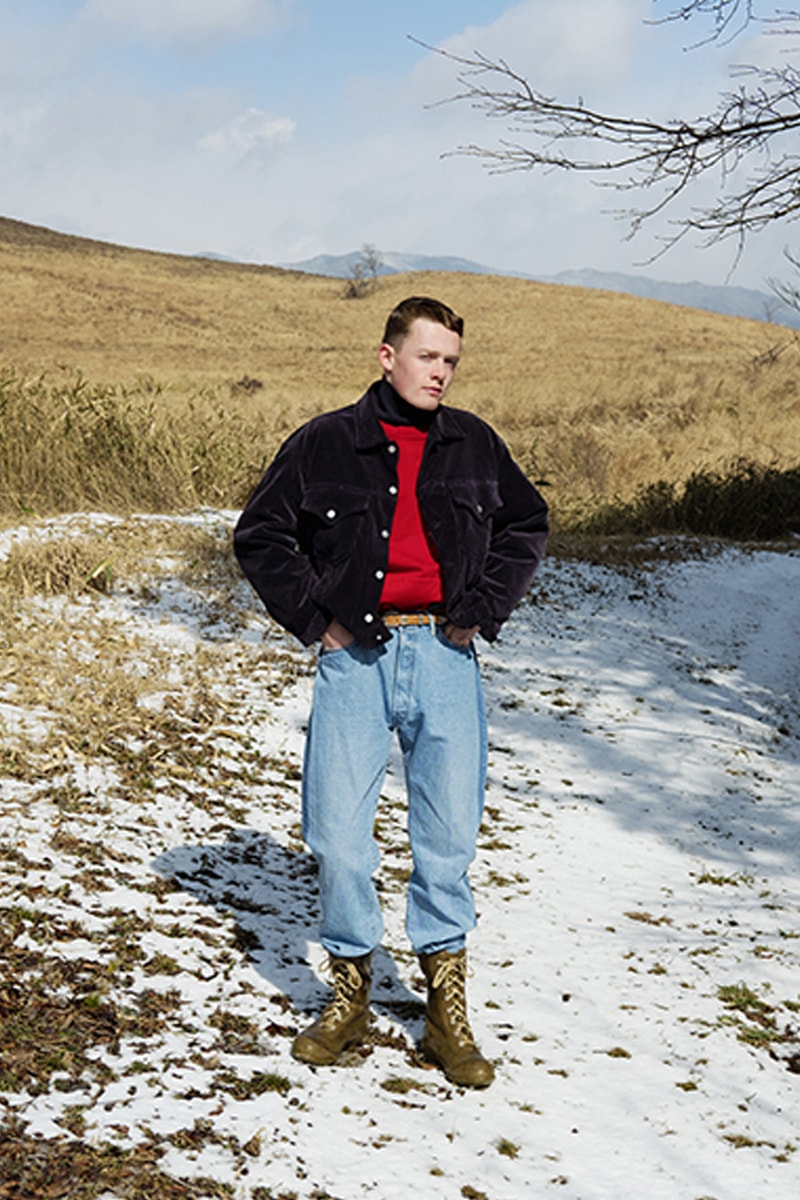 Kaptain Sunshine Fall/Winter 2018 Lookbook Japan fashion Japanese outdoors jackets pants layers berberjin fall cold seasons fashion