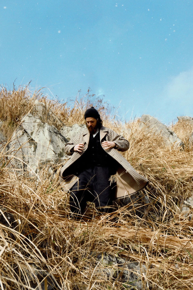 Kaptain Sunshine Fall/Winter 2018 Lookbook Japan fashion Japanese outdoors jackets pants layers berberjin fall cold seasons fashion