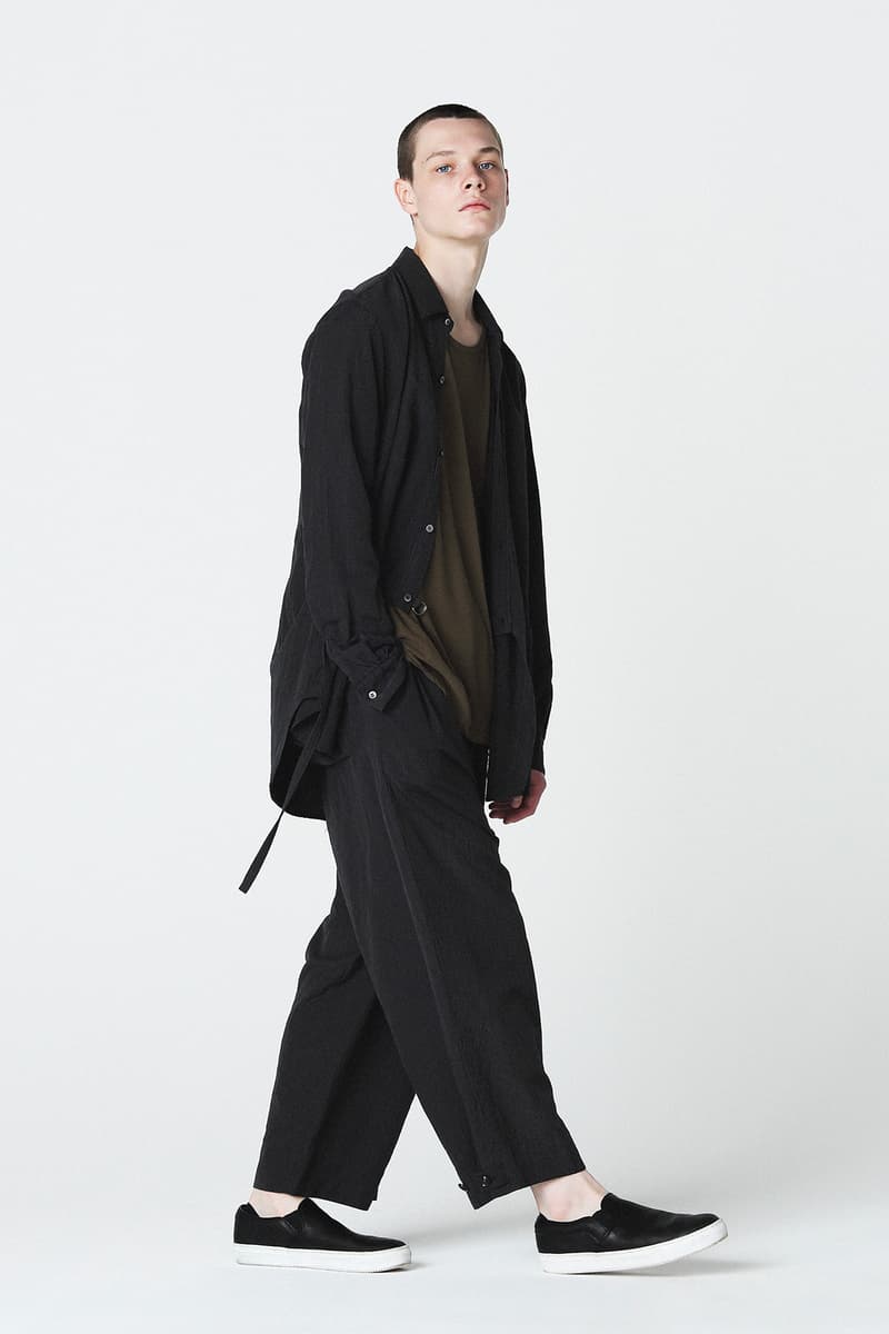 Kazuyuki Kumagai spring summer 2019 collection lookbook presentation japan