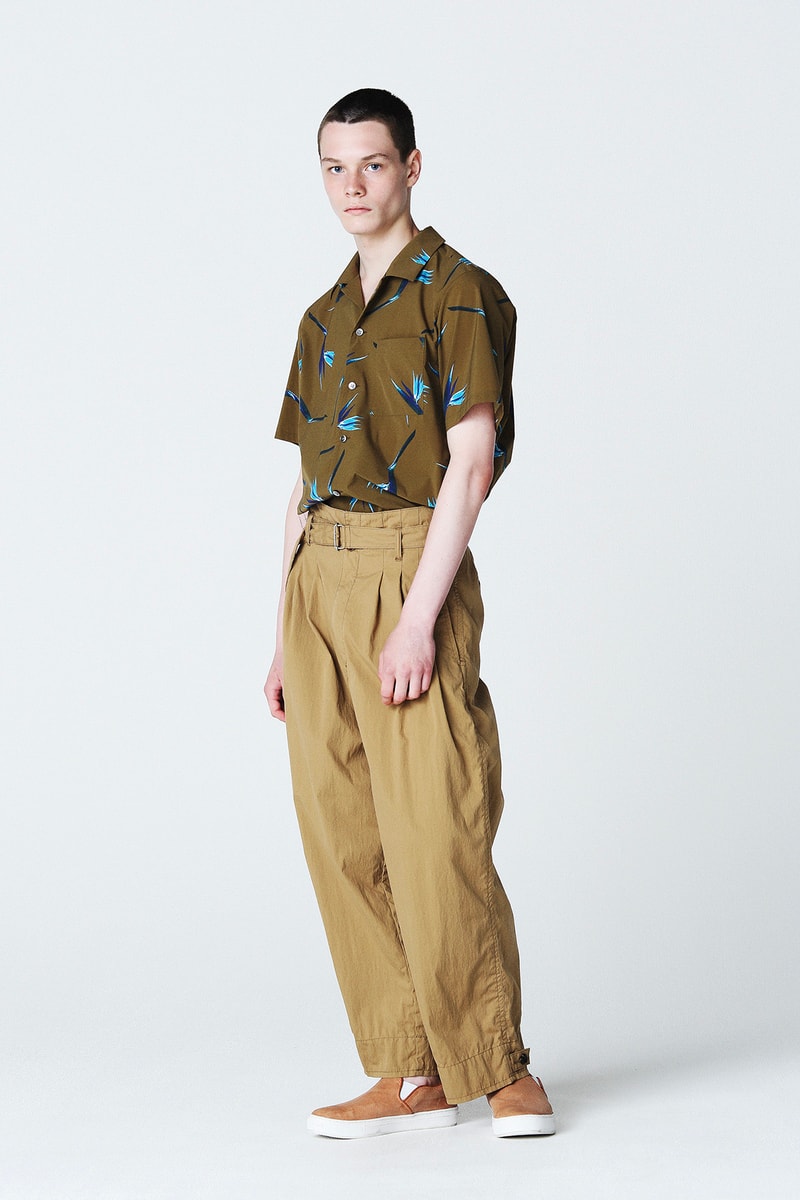 Kazuyuki Kumagai spring summer 2019 collection lookbook presentation japan