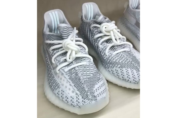 Kim Kardashian West Reveals a YEEZY 350 With a See-Through Stripe