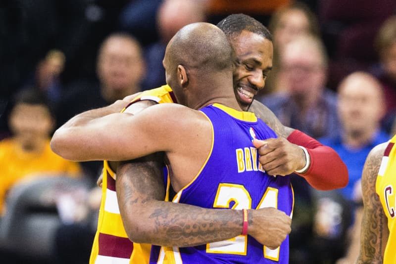 Kobe Bryant Welcomes Lebron James To The Lakers Hypebeast