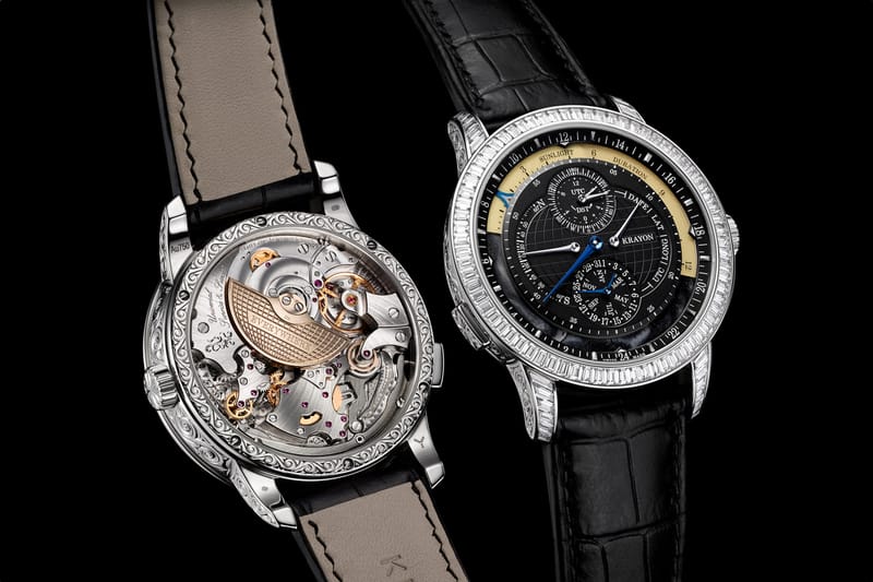 Krayon's Latest Watch Reads Global Sunset & Sunrise Times