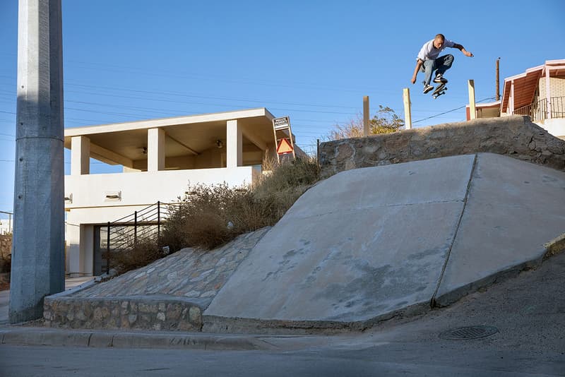 Lance Mountain Nike SB Southwest Skate Video Lance Mountain Hjalte Halberg Cyrus Bennett Oskar Rozenberg Hugo Boserup Max Palmer Ville Wester Texas New Mexico Arizona skateboarding