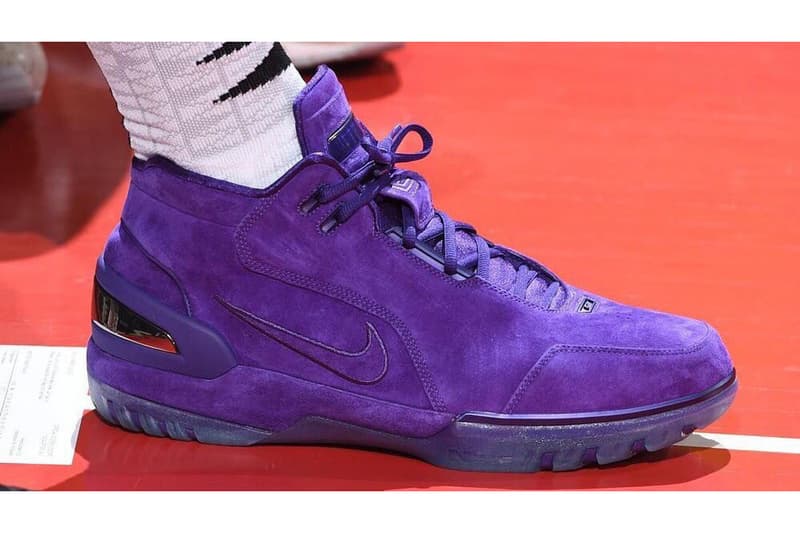 Lebron James Nike Air Zoom Generation Purple Pe Hypebeast