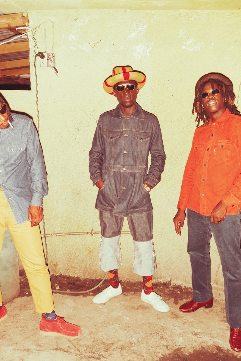 Levi's vintage clothing fall winter 2018 collection jamaica rockers lookbook