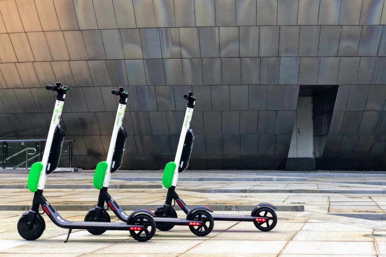UBER Rent Electric Scooters Lime california app company partnership investment alphabet