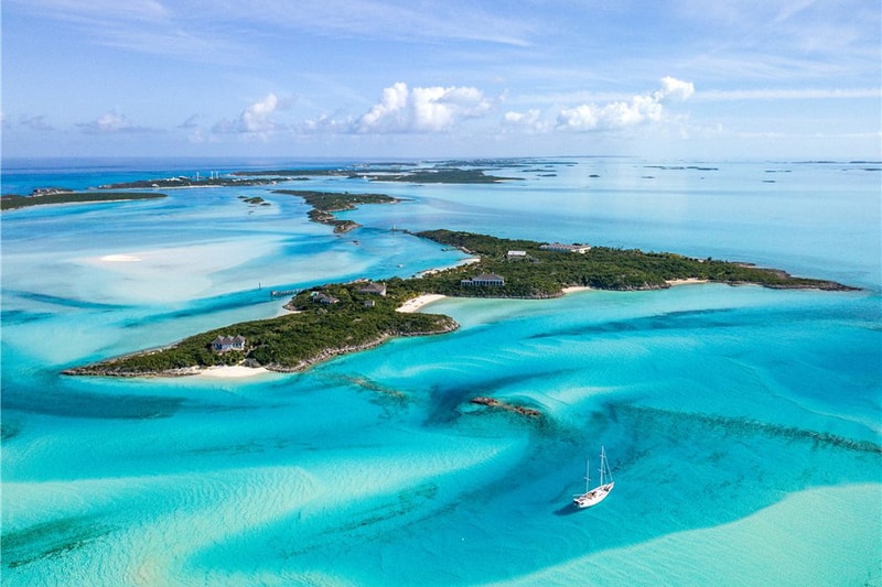 Little Pipe Cay Houses Islands Private Beaches Resort For Sale For Rental Exuma Bahamas Caribbean Pirates of the Caribbean James Bond