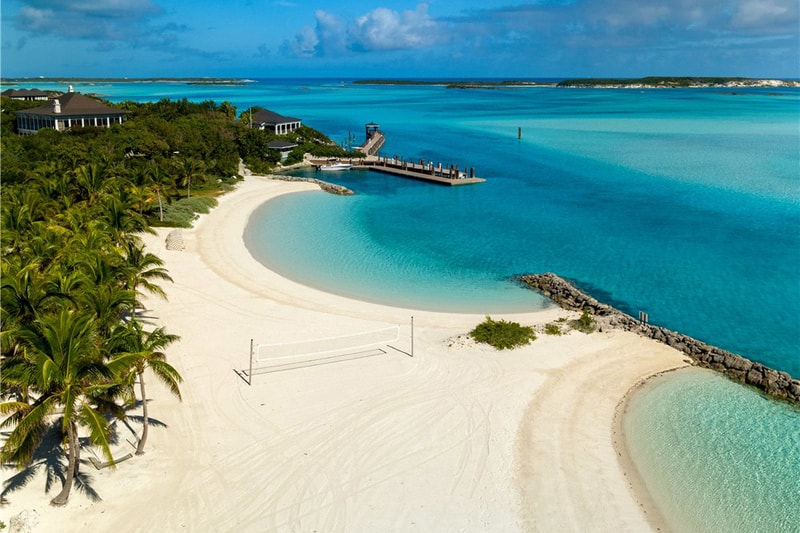 Little Pipe Cay Houses Islands Private Beaches Resort For Sale For Rental Exuma Bahamas Caribbean Pirates of the Caribbean James Bond