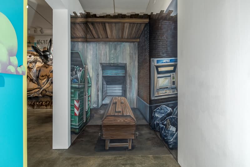 long beach museum of art vitality and verve artworks murals exhibitions installations paintings bodralo case evoca sergio garcia herkut hush jaune leon keer