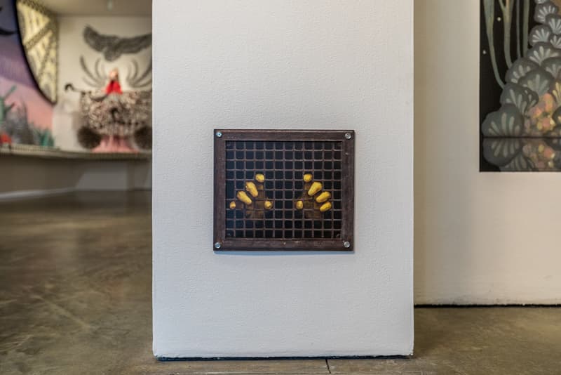 long beach museum of art vitality and verve artworks murals exhibitions installations paintings bodralo case evoca sergio garcia herkut hush jaune leon keer