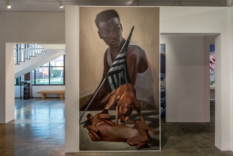 long beach museum of art vitality and verve artworks murals exhibitions installations paintings bodralo case evoca sergio garcia herkut hush jaune leon keer