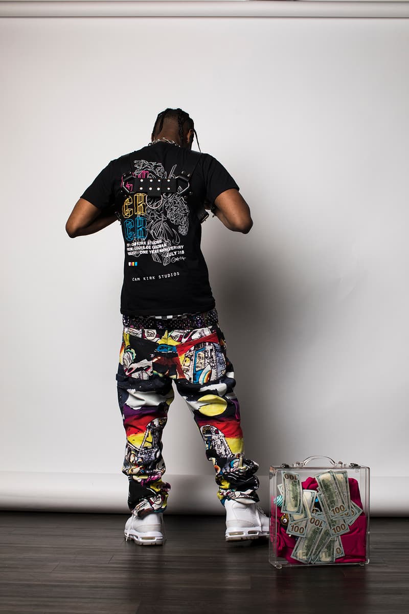 Louis De Guzman Cam Kirk Collaboration bloody osiris Studios T Shirt One 1 Year Anniversary Staff