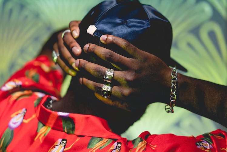 MAPLE Highlights Precious Metals & Embroidered Headwear for SS19