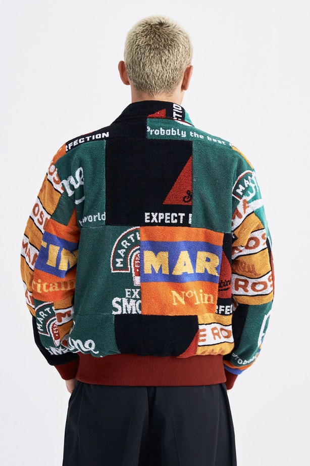 Martine Rose Fall Winter 2018 Beermat Bomber Jacket release info outerwear