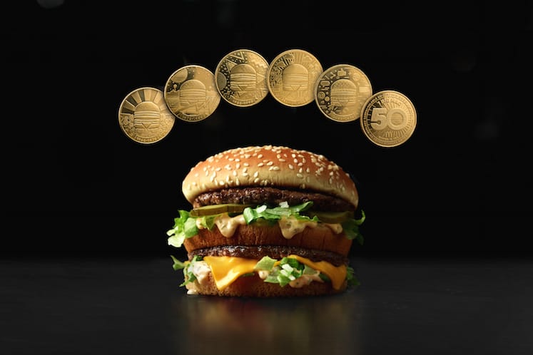 McDonald's Celebrates 50th Anniversary of Big Mac With MacCoin Currency