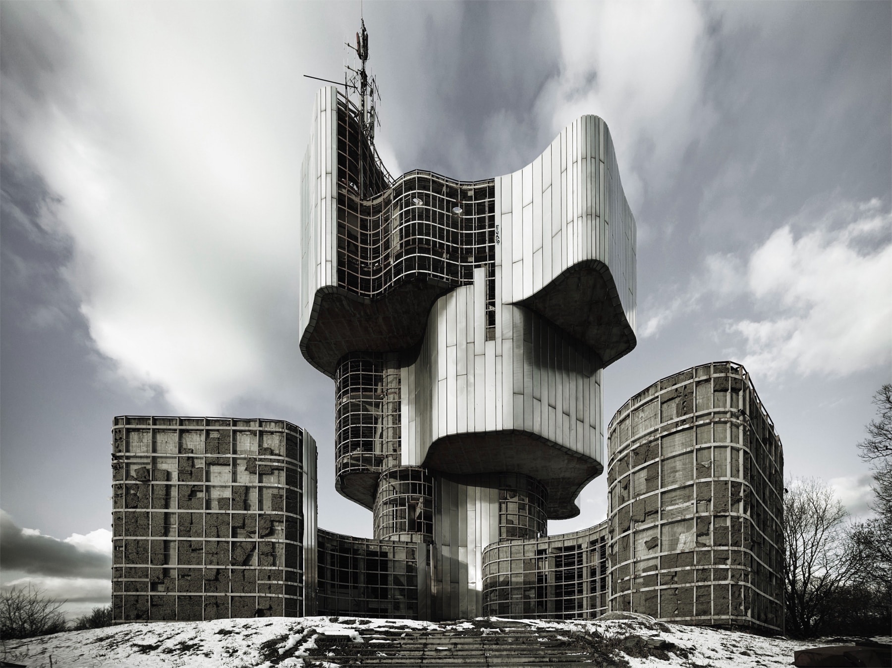 MoMA "Toward a Concrete Utopia" Exhibition yugoslavian modern architecture concrete buildings spomeniks museum of modern art new york