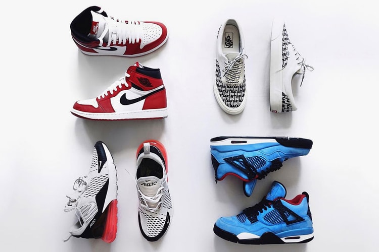 The World's Most Instagrammed Sneakers Ranked by the Numbers