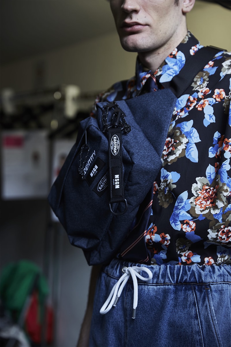 Msgm Eastpak Mobility Times Two Bag Range Padded Pakr XL backpack Tote weekender Bundel waist Orbit compact daypack Kiolder keychain Capsule Massimo Giorgetti