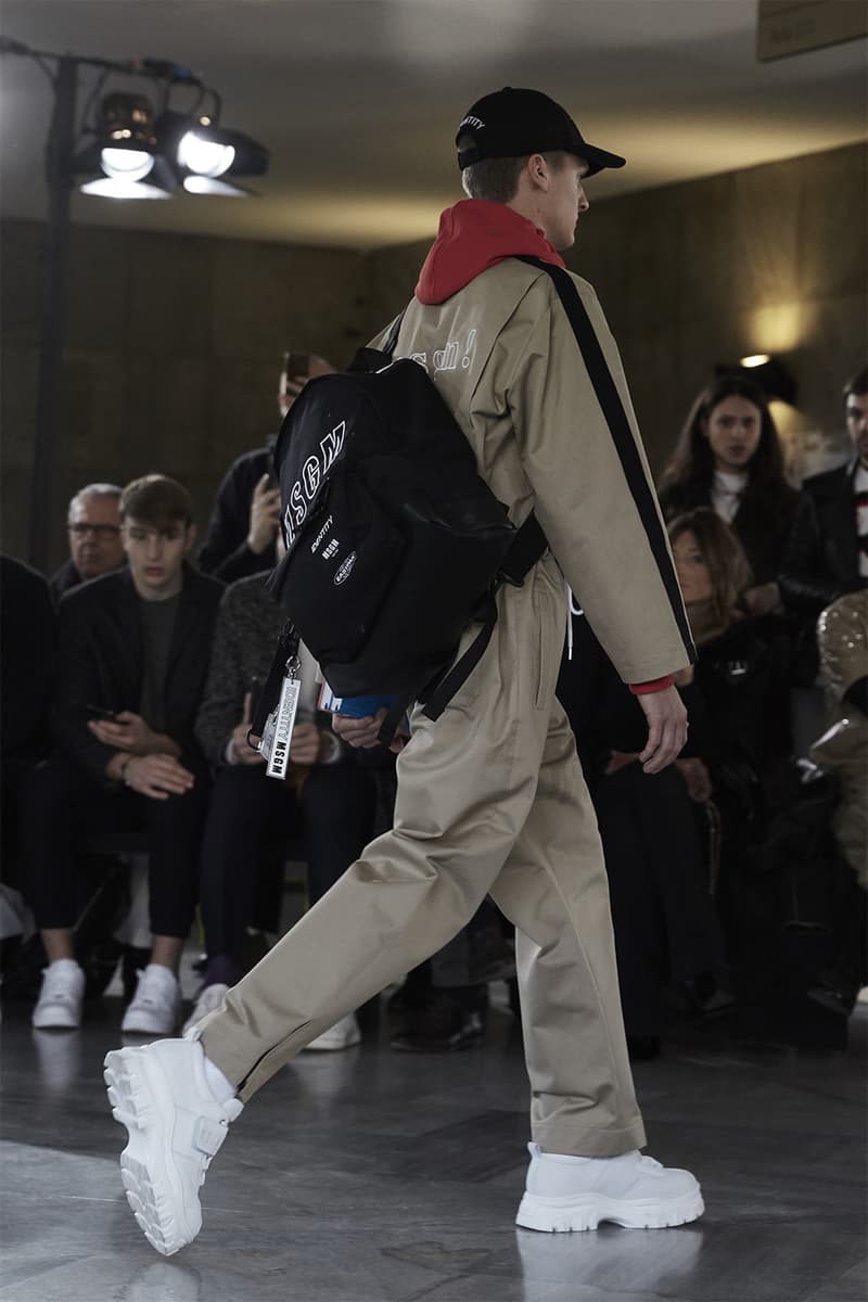 Msgm Eastpak Mobility Times Two Bag Range Padded Pakr XL backpack Tote weekender Bundel waist Orbit compact daypack Kiolder keychain Capsule Massimo Giorgetti
