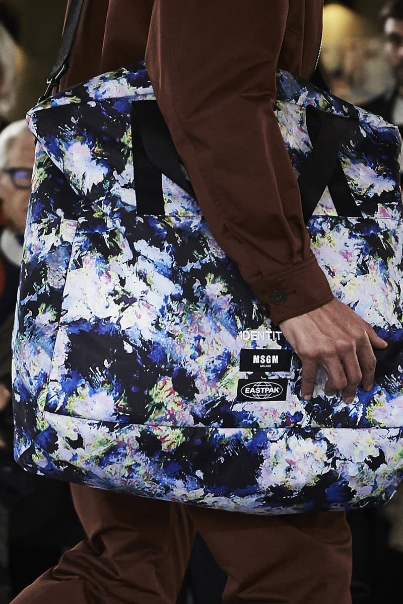Msgm Eastpak Mobility Times Two Bag Range Padded Pakr XL backpack Tote weekender Bundel waist Orbit compact daypack Kiolder keychain Capsule Massimo Giorgetti