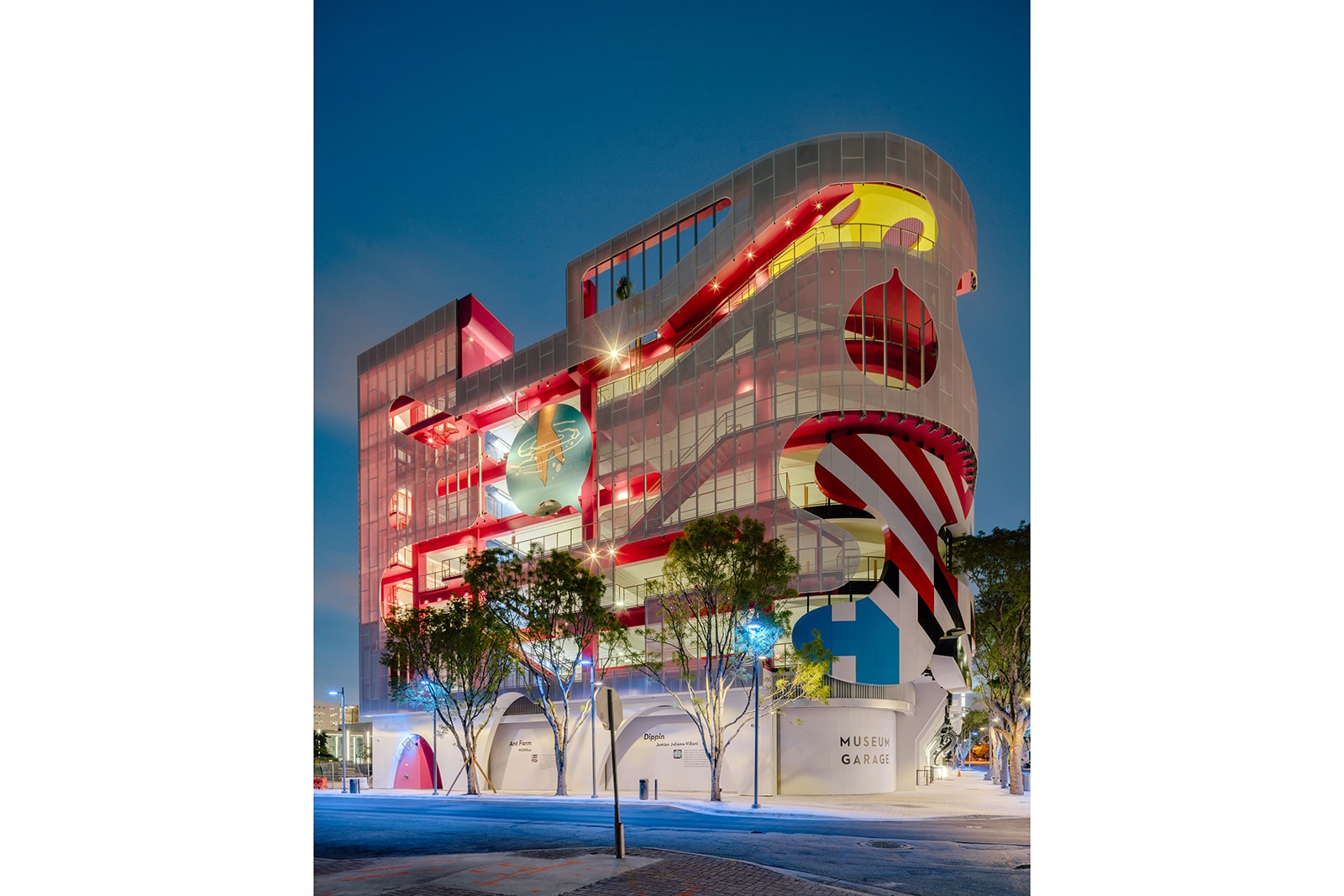 Museum Garage Miami Design District parking garage architecture J Mayer H WORKac Clavel Arquitectos Keenen/Riley Nicolas Buffe