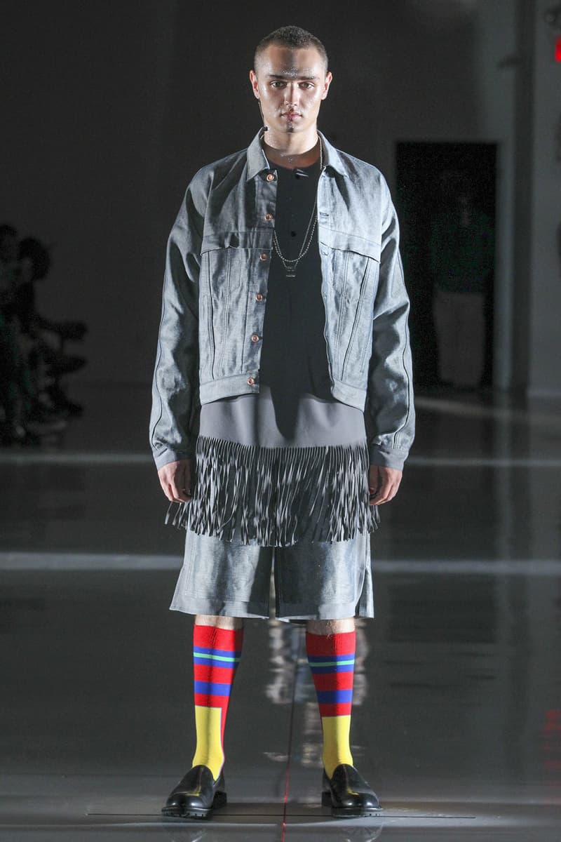 n hoolywood spring 2019 menswear collection runway new york fashion week mens presentation daisuke obana