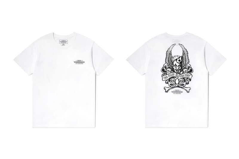 neighborhood hong kong beijing capsule collection white t shirt