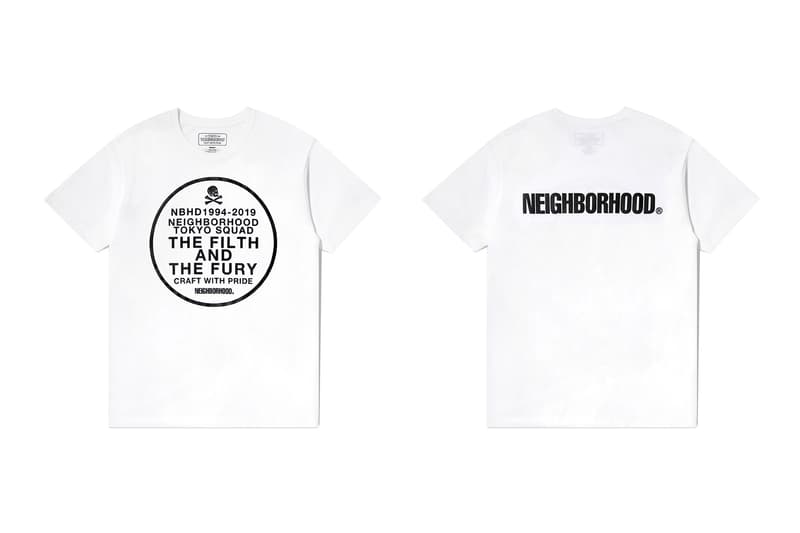 neighborhood hong kong beijing capsule collection white t shirt