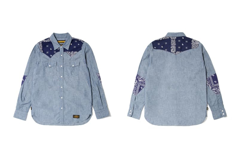 neighborhood hong kong beijing capsule collection denim shirt