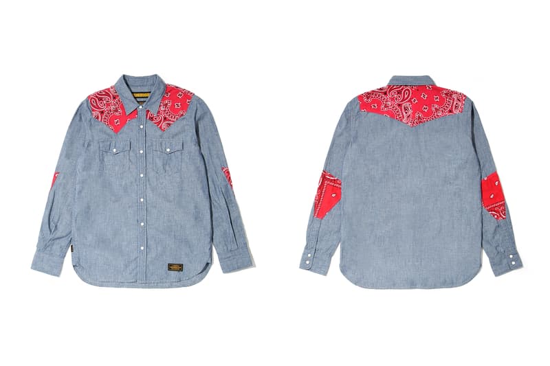 neighborhood hong kong beijing capsule collection denim shirt