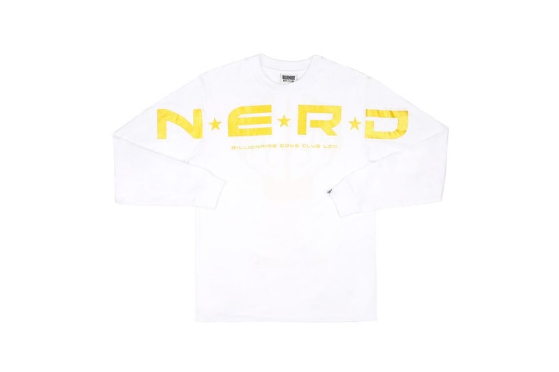 nerd BBC London Special Release Pharrell Williams Star Trak Chad Hugo skateboard deck t shirt hat hoodie sweatshirt longsleeve billionaire boys club