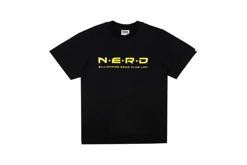 nerd BBC London Special Release Pharrell Williams Star Trak Chad Hugo skateboard deck t shirt hat hoodie sweatshirt longsleeve billionaire boys club