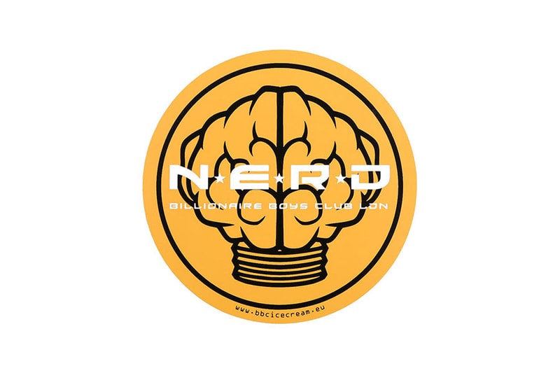 nerd BBC London Special Release Pharrell Williams Star Trak Chad Hugo skateboard deck t shirt hat hoodie sweatshirt longsleeve billionaire boys club