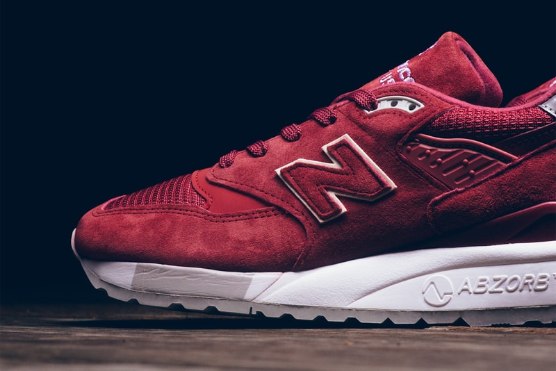 New Balance 998 RBE Red Details Womens Available Purchase Cop Buy Now Kicks Shoes Trainers Sneakers