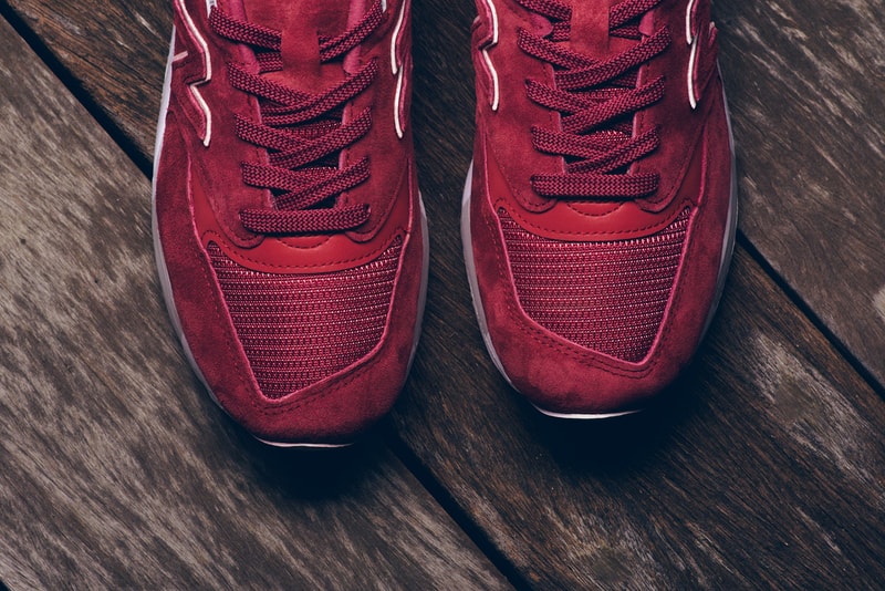 New Balance 998 RBE Red Details Womens Available Purchase Cop Buy Now Kicks Shoes Trainers Sneakers