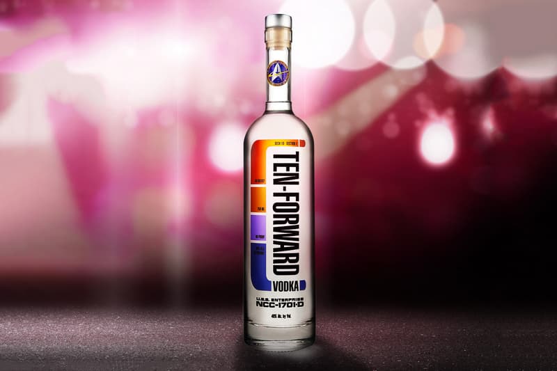 Star Trek Ten-Forward Vodka Comic-Con Debut Silver Screen Bottling Company CBS The Next Generation