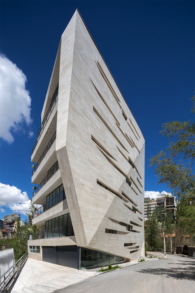 New Wave Architecture Residential Complex Meygun Iran Modern Interior Exterior Design Houses Homes tehran 2018 project iran living