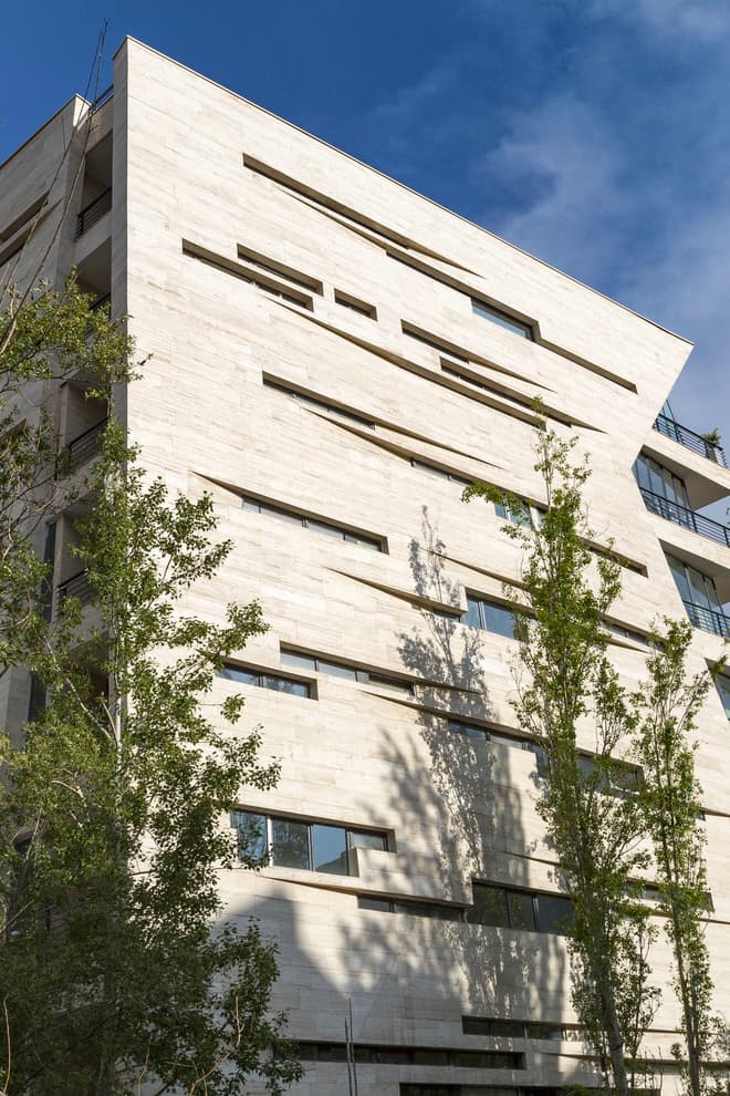 New Wave Architecture Residential Complex Meygun Iran Modern Interior Exterior Design Houses Homes tehran 2018 project iran living