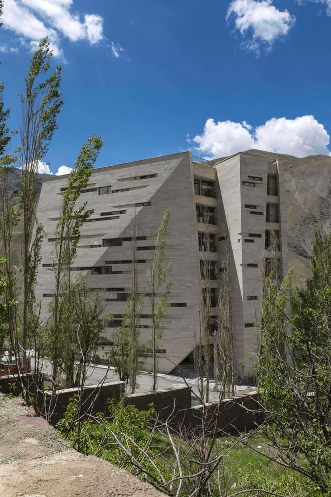 New Wave Architecture Residential Complex Meygun Iran Modern Interior Exterior Design Houses Homes tehran 2018 project iran living