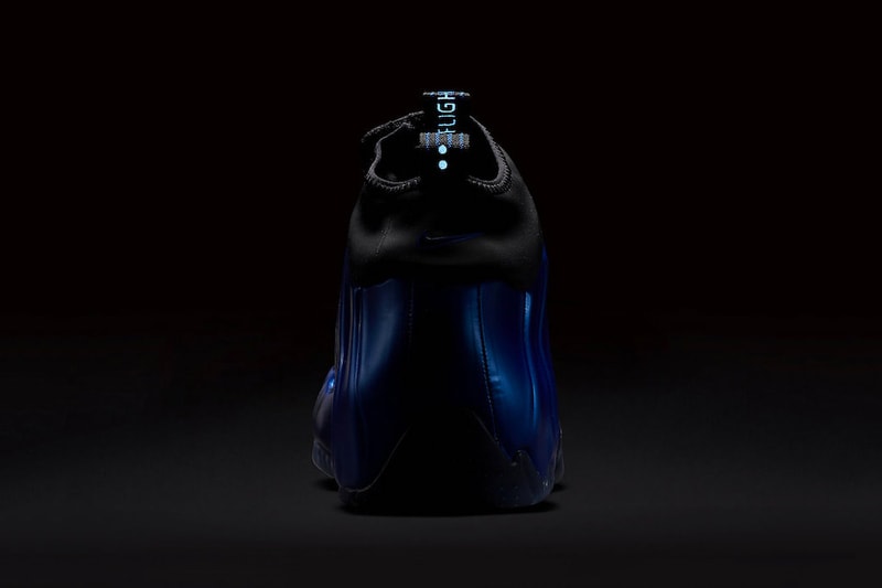 Nike Air Flightposite 1 "Dark Neon Royal" release date first look sneaker penny hardaway metallic blue