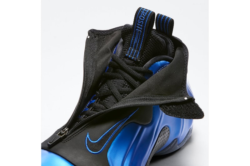 Nike Air Flightposite 1 "Dark Neon Royal" release date first look sneaker penny hardaway metallic blue