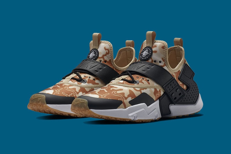 Nike Air Huarache Drift "Camo" Colorways release date grey olive sneakers camouflage print
