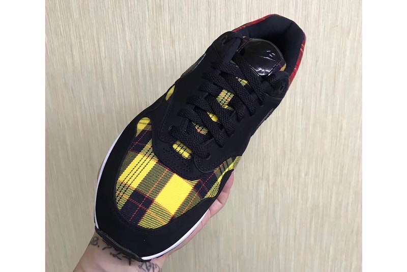Nike Air Max 1 "Plaid" First Look sneaker release date price info tartan black printed