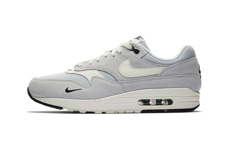 Nike Air Max 1 Mini Swoosh Pure Platinum Sail release info sneakers footwear