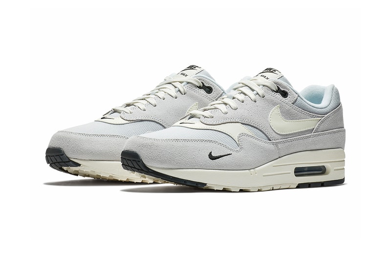Nike Air Max 1 Mini Swoosh Pure Platinum Sail release info sneakers footwear